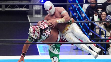 CMLL takes center stage for historic US show in Las Vegas amid WrestleMania week CMLL takes center stage for historic US show in Las Vegas amid WrestleMania week