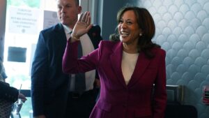 Harris stops in key presidential primary state after leaving door wide open to 2028 run