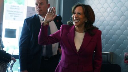 Harris stops in key presidential primary state after leaving door wide open to 2028 run Harris stops in key presidential primary state after leaving door wide open to 2028 run