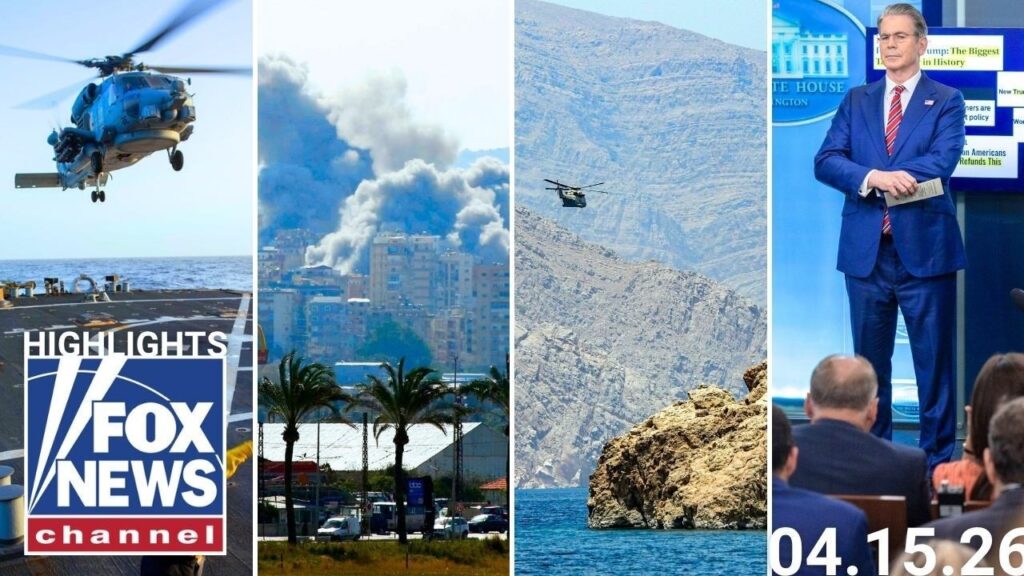 Fox News Highlights – April 15th, 2026