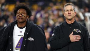 Ravens star Zay Flowers says John Harbaugh made practice too hard: ‘The load was heavy’