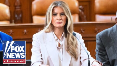 WATCH: Melania Trump makes major address on the Hill