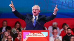 Walz rips Trump and Vance in Europe, says ‘feeble-minded, trigger-happy president’ has no exit plan for Iran