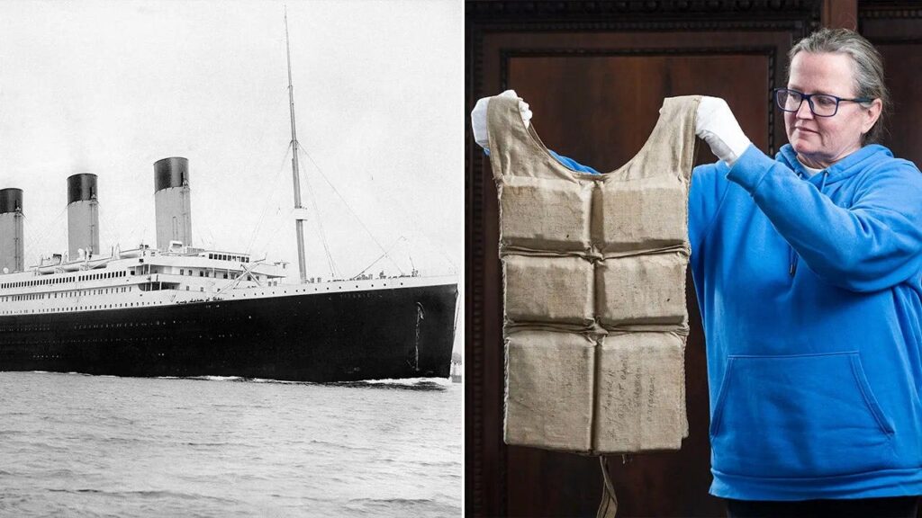 Titanic survivor’s life jacket sells for over 0K at auction, far exceeding price expectations