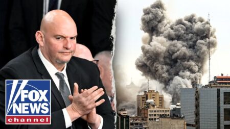 Sen Fetterman pledges to be ‘last man standing’ in the Dem Party in support of Israel