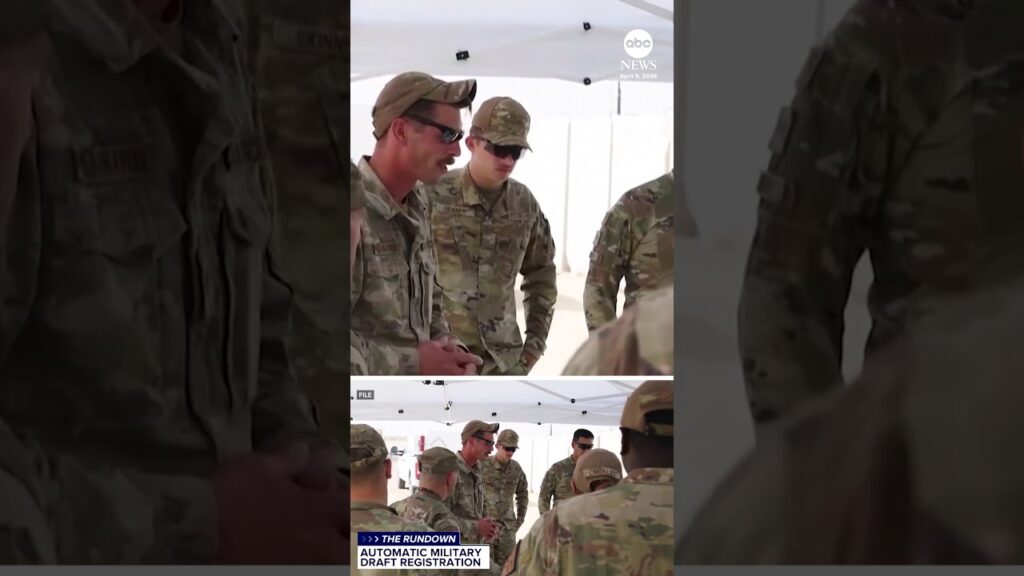 Young men in U.S. to be automatically registered into military draft