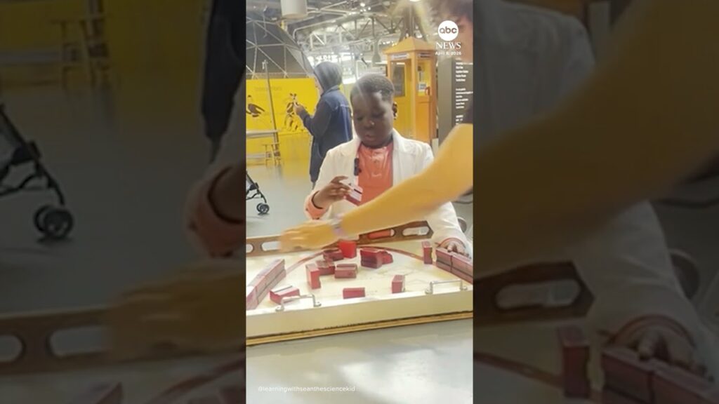 11-year-old boy goes viral sharing his love of science