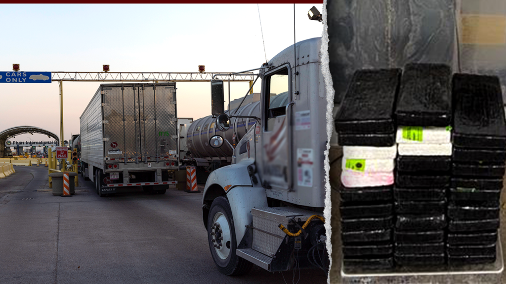 Cocaine worth over .1M seized from ’empty’ truck at Texas border
