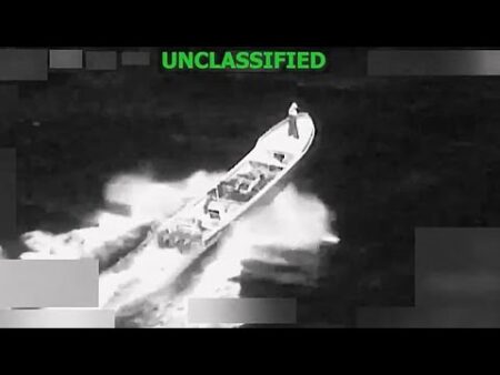 US military strike on alleged drug boat kills at least three people in the Caribbean Sea