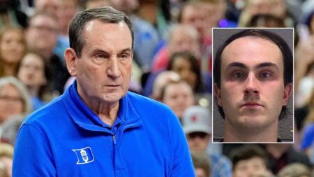 Legendary Duke coach Mike Krzyzewski’s grandson charged with DWI after collision that killed teen bicylcist