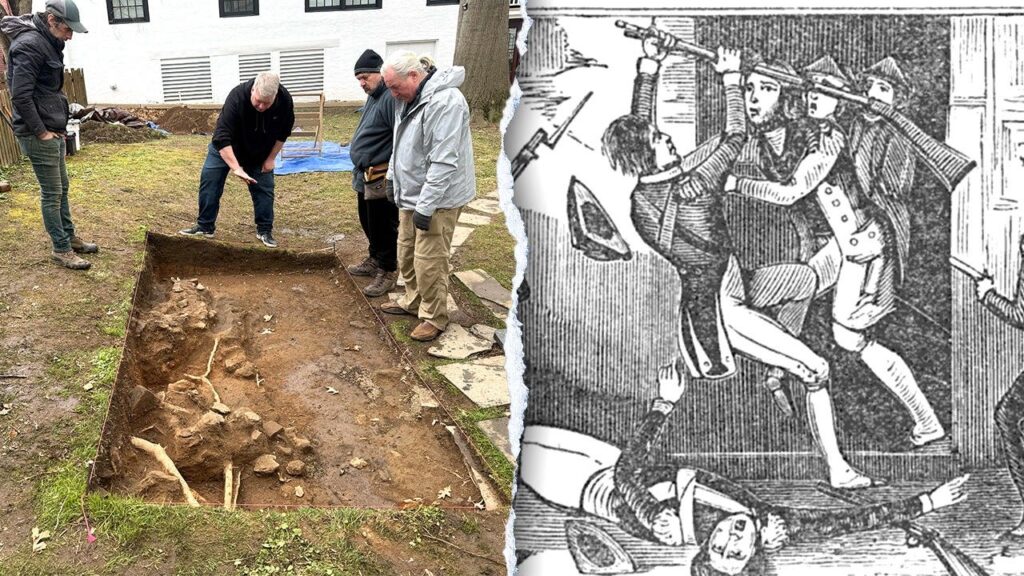 Revolutionary War artifacts unearthed at site of infamous colonial American heist: ‘Very surprised’