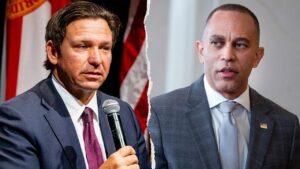 DeSantis says he’s taking up Jeffries’ invitation to ‘F-around and find out’ on Florida redistricting effort