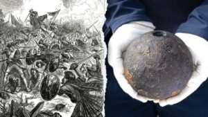 Unexploded mortar shell from bloodiest battle in country’s history unearthed after nearly 280 years