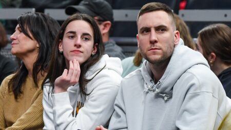 Caitlin Clark pens heartfelt message to boyfriend Connor McCaffery as they celebrate relationship milestone