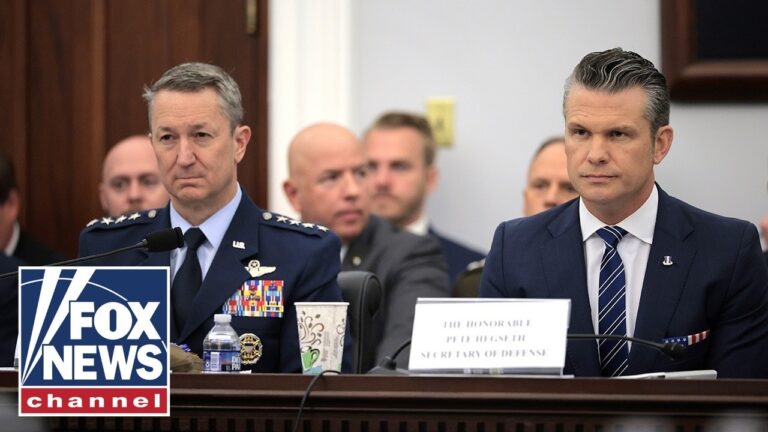 WATCH LIVE: Hegseth, Caine grilled over 2027 defense budget priorities