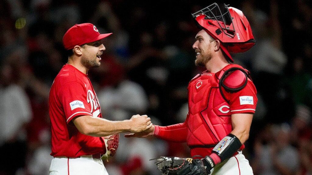 Reds fans go berserk after catcher Tyler Stephenson’s ABS challenge wins them free pizza