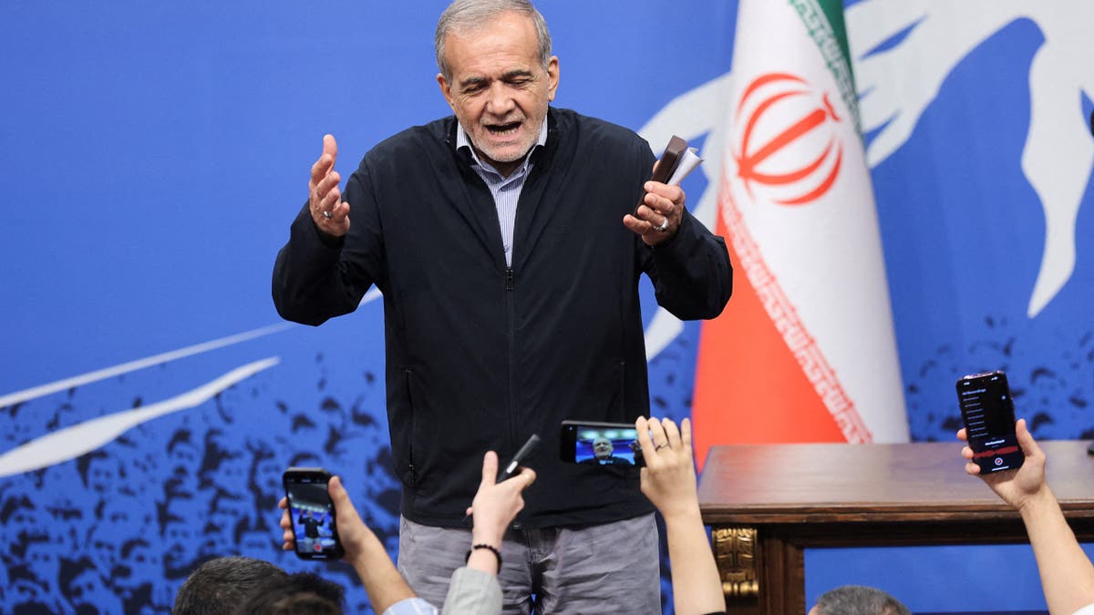Iran's President Masoud Pezeshkian