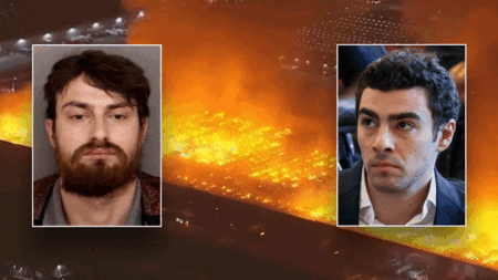 Disgruntled worker invokes Luigi Mangione in 0M warehouse inferno he filmed in anti-capitalist rage: feds