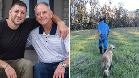 Tim Tebow shares dying father’s last word in emotional moment as faith message goes viral