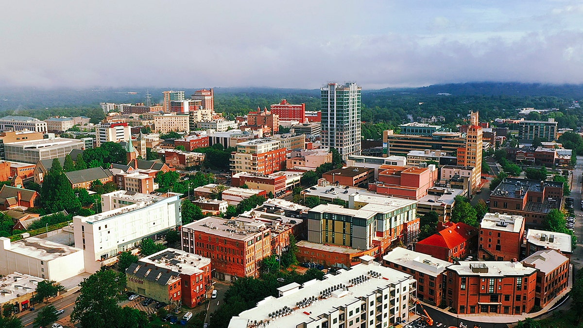 Downtown Asheville is struggling to deal with homelessness and crime, critics say.