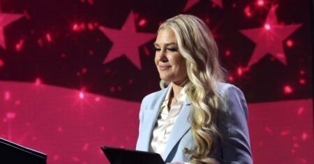 Erika Kirk Reportedly Seen Crying at White House Correspondents’ Dinner After Shots Break Out