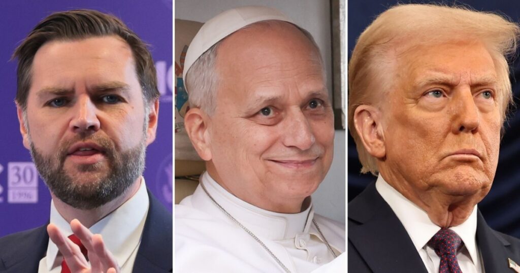 Vice President JD Vance, a Catholic, Speaks Out on Pope Leo XIV’s Feud With President Donald Trump Vice President JD Vance, a Catholic, Speaks Out on Pope Leo XIV’s Feud With President Donald Trump