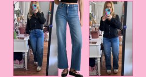 I’m Not a Jeans Person — But This Relaxed and Stretchy Pair *Finally* Changed My Mind