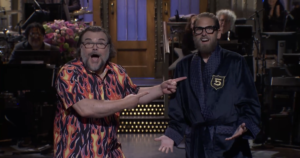 Jonah Hill and Tina Fey Crash Jack Black’s ‘Saturday Night Live’ 5-Timers Club Induction Jonah Hill and Tina Fey Crash Jack Black’s ‘Saturday Night Live’ 5-Timers Club Induction
