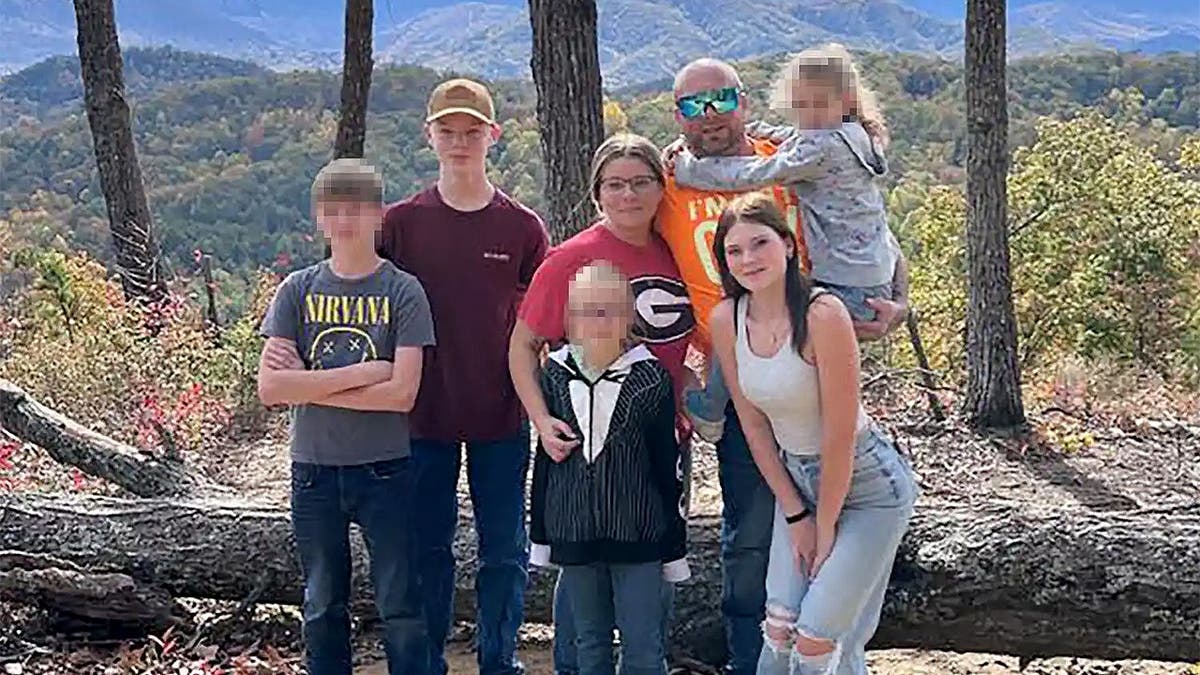 The Kepner family in an undated photo