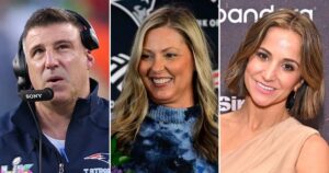 Mike Vrabel’s Wife Jen Wears Wedding Ring in 1st Public Sighting Amid Dianna Russini Scandal
