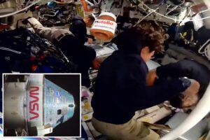 Nutella gets unexpected NASA plug with jar floating in zero gravity during Artemis II livestream Nutella gets unexpected NASA plug with jar floating in zero gravity during Artemis II livestream