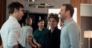 Running Point’s Drew Tarver Jokes He Was ‘Scared’ of Lisa Rinna During Season 2 Cameo (Exclusive)