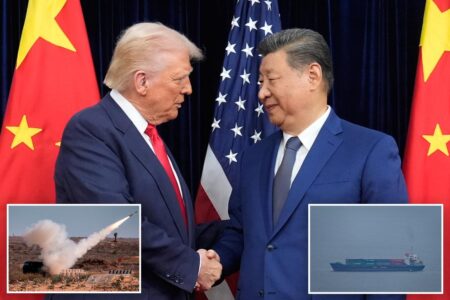 Trump says China agrees not to send Iran weapons — and predicts Xi will give him ‘big, fat hug’ Trump says China agrees not to send Iran weapons — and predicts Xi will give him ‘big, fat hug’