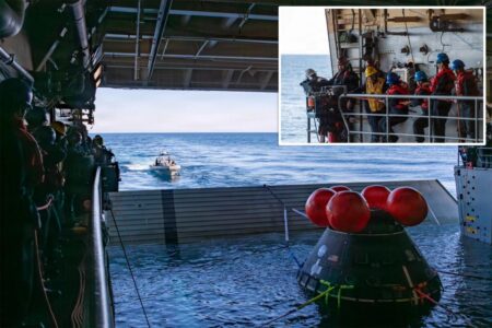 Warship based out of San Diego will play critical role in recovery of Artemis II astronauts