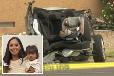 Arizona man charged with murder for alleged street racing crash that split vehicle in half, killing 3-year-old girl and injuring pregnant mother Arizona man charged with murder for alleged street racing crash that split vehicle in half, killing 3-year-old girl and injuring pregnant mother