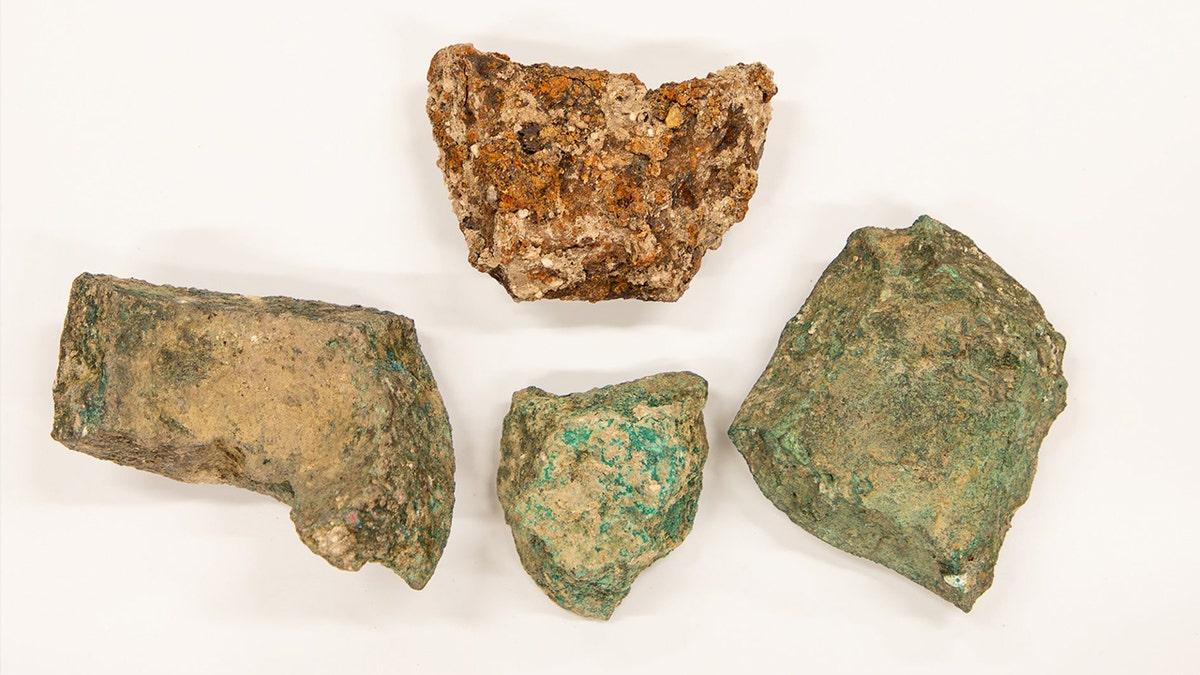 Shot fragments recovered at Alamo site
