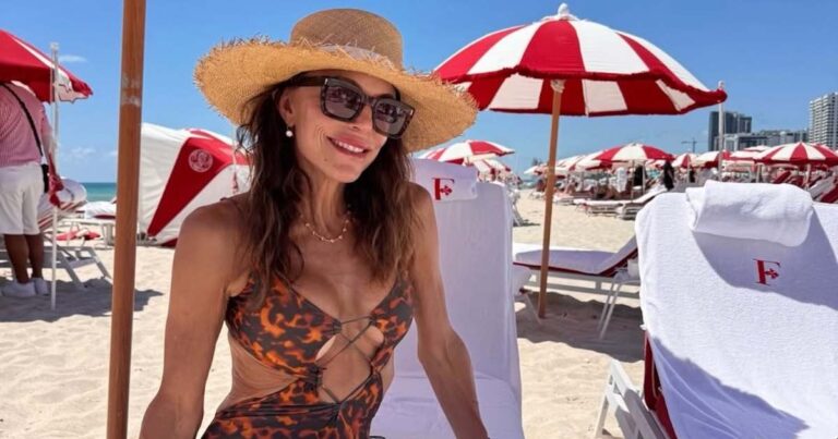 Bethenny Frankel Flaunts Her Curves in a Drool-Worthy Swimsuit and Slip Dress