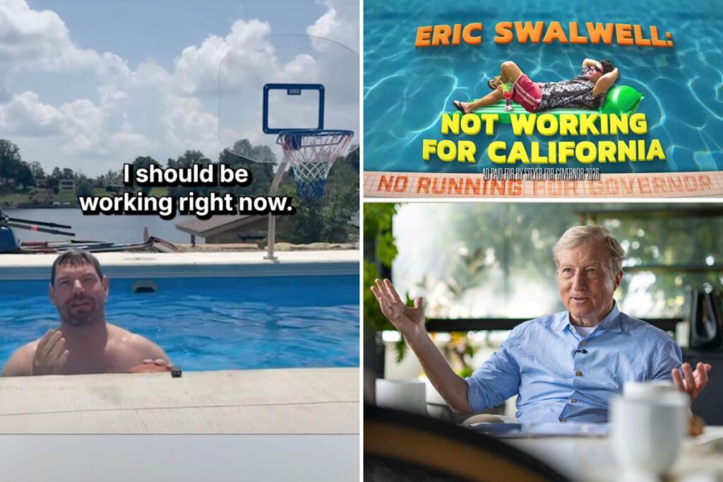 Eric Swalwell torched for ‘barely working’ in California governor’s race attack ad