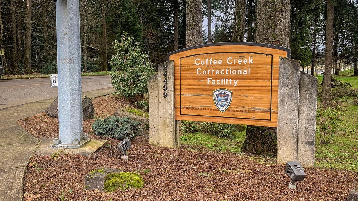 The Coffee Creek Correctional Facility building in Wilsonville, Oregon