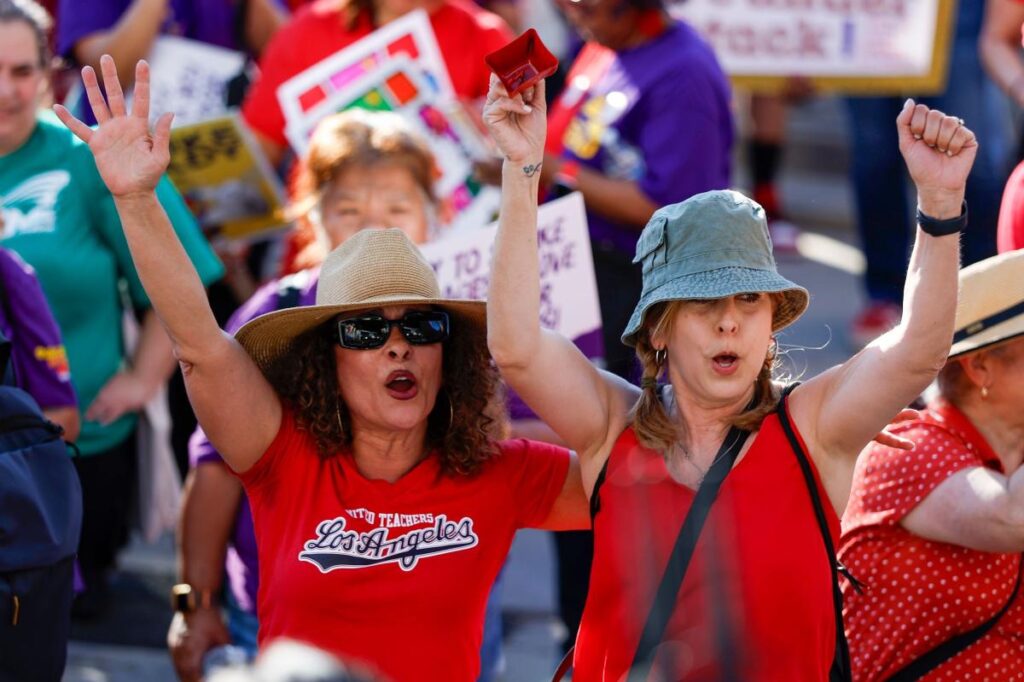 Massive LAUSD school strikes called off at final moment — as staff score staggering 24% pay hike