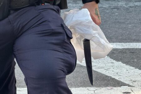 Boy, 13, stabbed with large knife during suspected dispute near NYC park