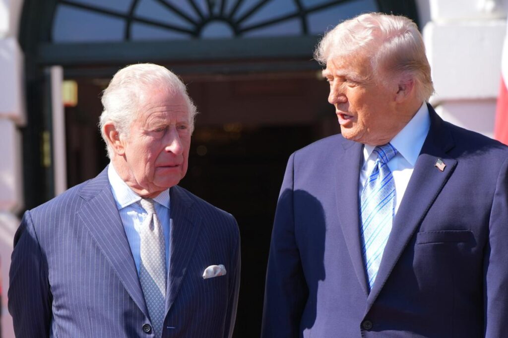 Lip reader reveals what President Trump said to King Charles III after royals arrived at White House