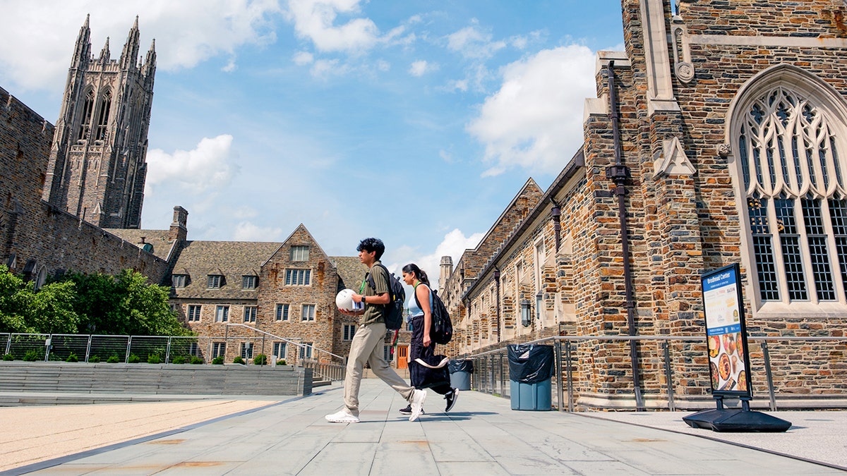 Students at Duke University