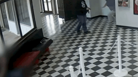 New video shows Oklahoma high school principal tackling gunman who opened fire inside the school New video shows Oklahoma high school principal tackling gunman who opened fire inside the school