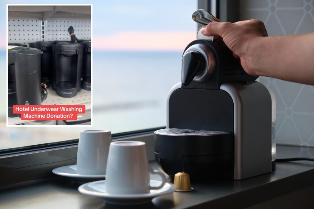 Goodwill stores are being inundated with coffee makers — is this ‘gross’ hotel room hack to blame?