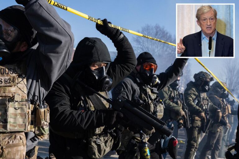 ICE issues furious six-word message to California governor hopeful Tom Steyer after jail threat