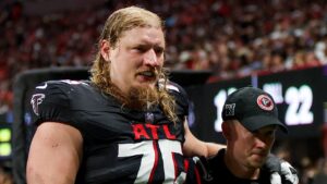 Falcons lineman Kaleb McGary suddenly retires at 31 after missing last season with injury, agent says