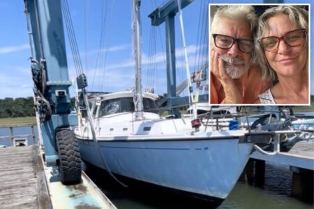 Husband of missing American boater breaks silence after stepdaughter claims he had a darker side Husband of missing American boater breaks silence after stepdaughter claims he had a darker side