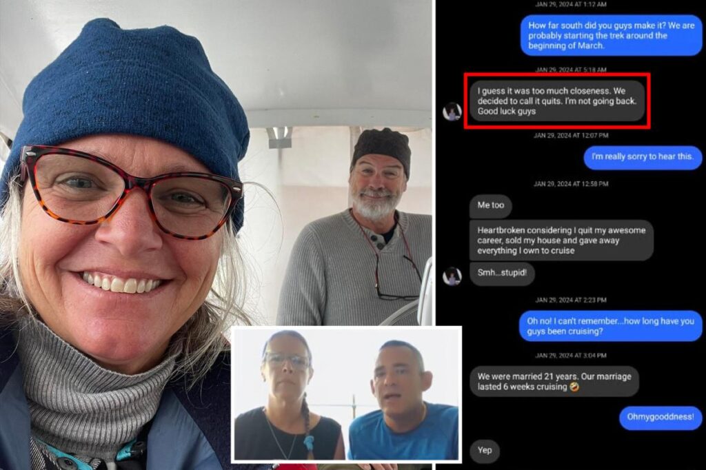 Lynette Hooker told friend she was scared of boating with husband in chilling texts sent after couple briefly split: ‘Not going back’ Lynette Hooker told friend she was scared of boating with husband in chilling texts sent after couple briefly split: ‘Not going back’