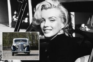 Marilyn Monroe’s Mercedes-Benz with monogrammed ‘MM’ on dashboard set to sell for over 0K